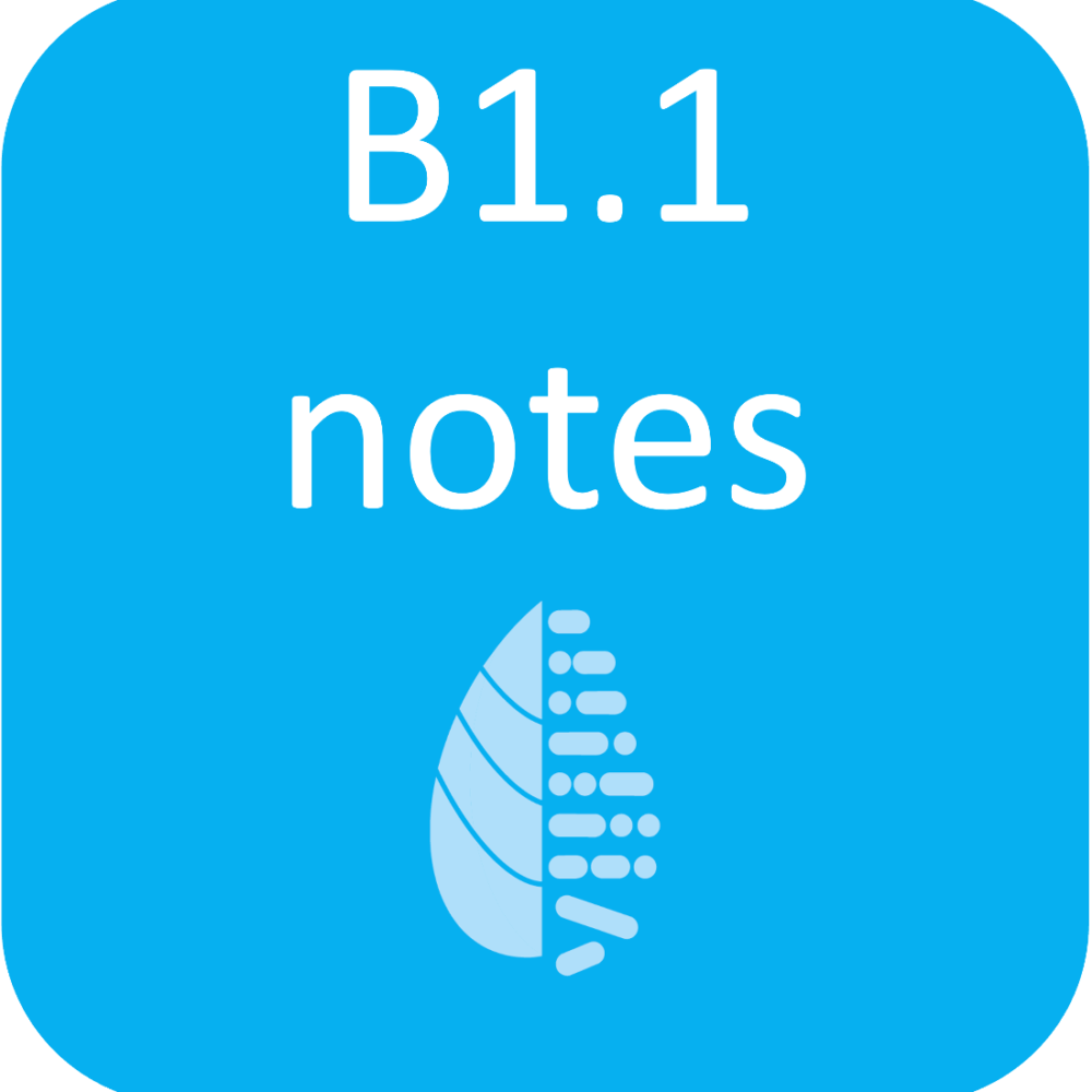 IB Biology B1.1 Carbohydrates and Lipids Notes